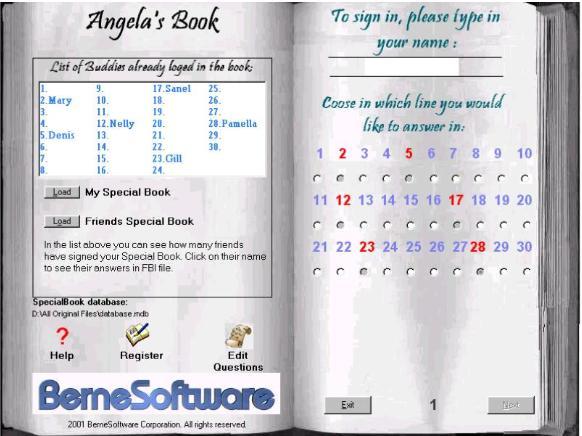 SpecialBook 4.0 Screenshot