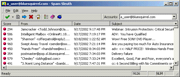 Spam Sleuth Enterprise 4.0 Screenshot