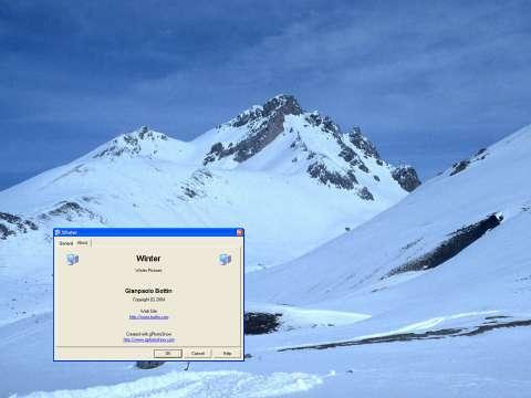 Snow of Winter Screen Saver 1.0 Screenshot