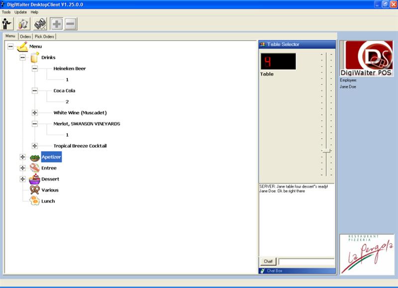 DigiWaiter POS Desktop Client 2.11 Screenshot