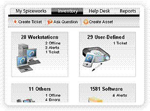 Spiceworks IT Desktop 1.6 Screenshot