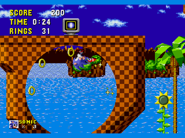 Sonic the Hedgehog 1.0 Screenshot