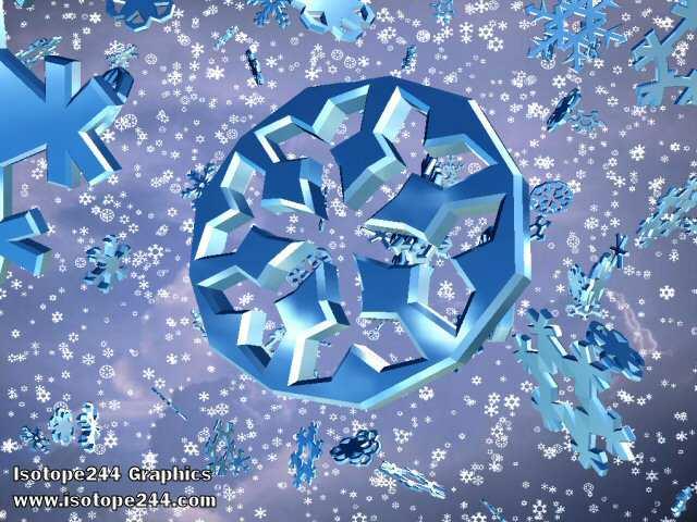 Snowflake 3D 2.01 Screenshot