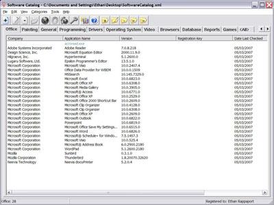 Software Catalog 2.4.0 Screenshot