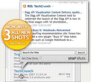 Snap Shots Add-On (for Firefox) 1.3.2 Screenshot
