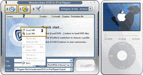 Soft29 DVD to iPod Ripper 1.1.2 Screenshot