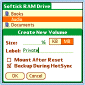 Softick Ram Drive 1.06 Screenshot