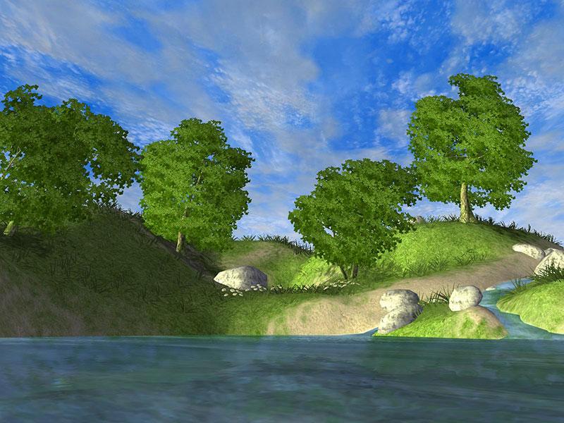 Beautiful Forest Lake 3D Screensaver 1.0.1 Screenshot