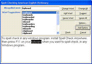 Spell Check Anywhere 6.0 Screenshot