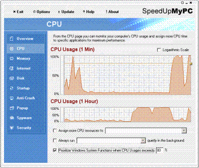SpeedUpMyPC 2.04 Screenshot
